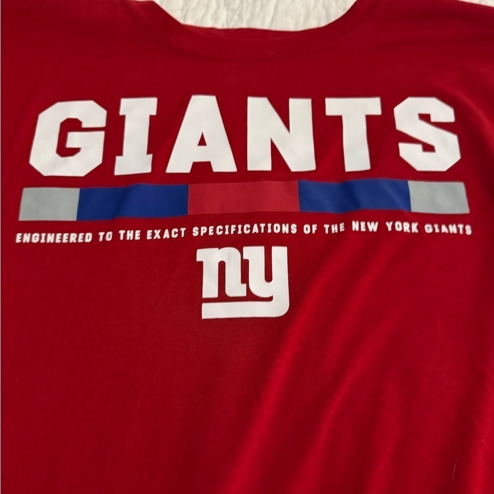 Nike x NFL NY Giants Drifit crewneck long sleeve Men's XL - Picture 1 of 9